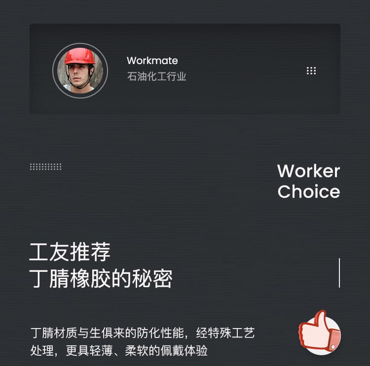 霍尼韦尔（Honeywell） 2094831 丁腈防化手套 (耐酸、碱耐油、防水)